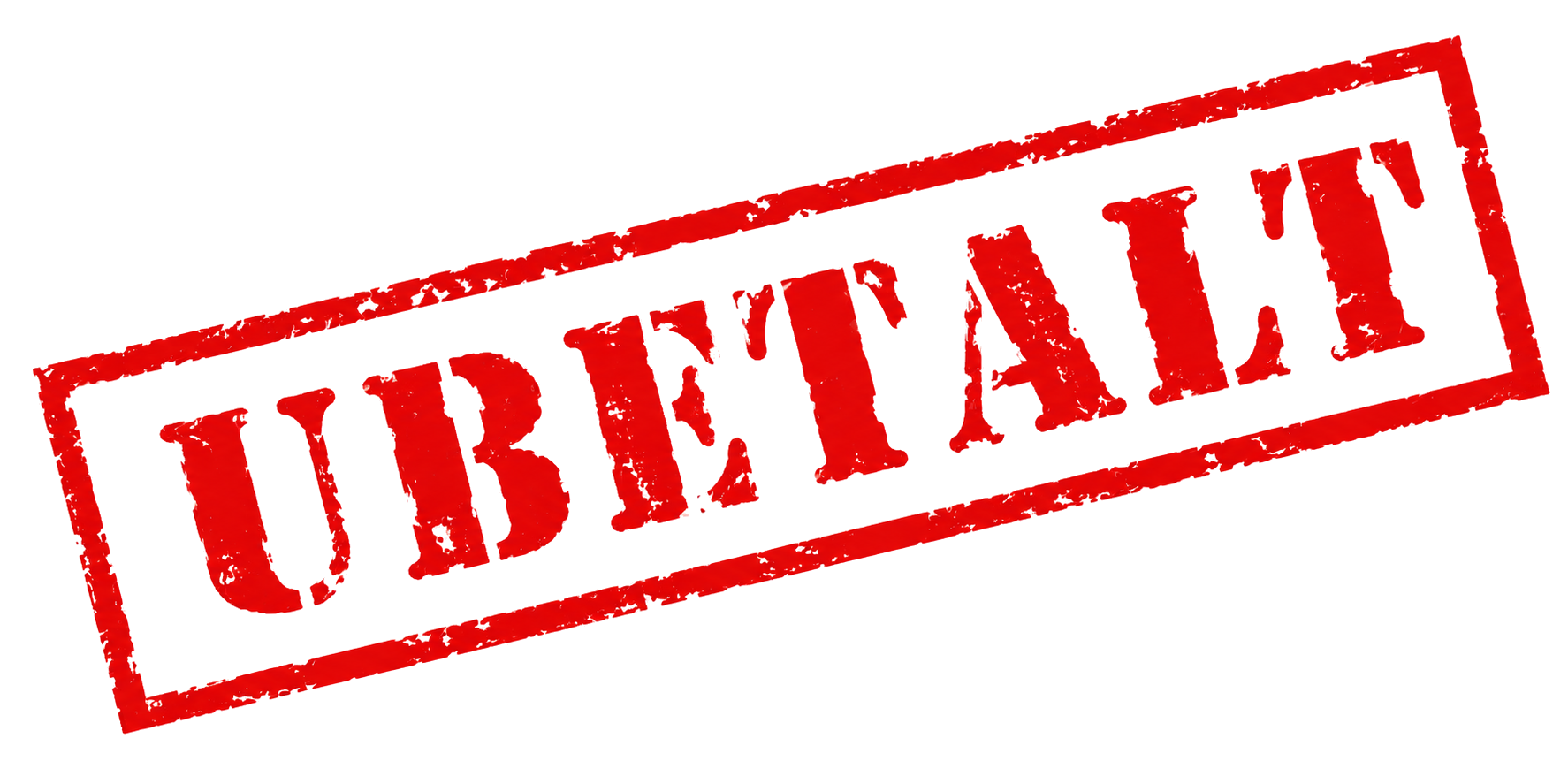Ubetalt